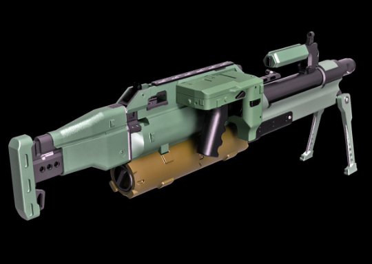 3D File 3D STL M2067 Defender Cyberpunk 2077 3D Print Model To 